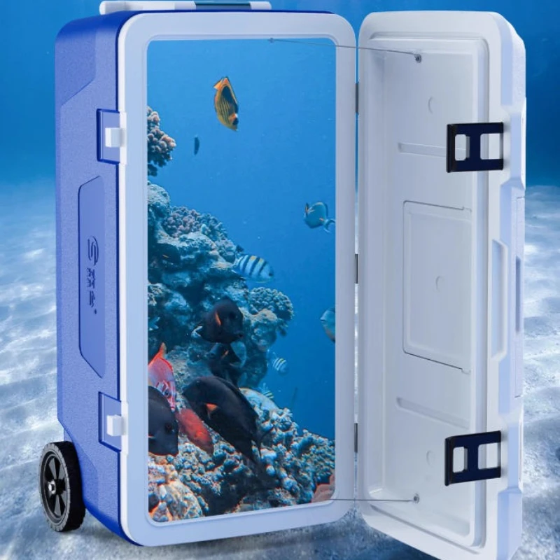 Outdoor Waterproof Fishing Insulated Box Large-capacity Refrigerated Fishing Box Multi-functional Portable Tackle Storage Boxes