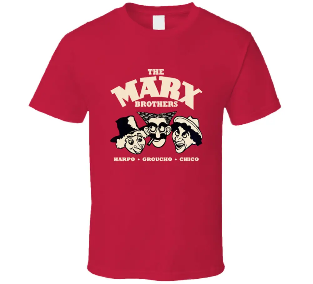 Family TV The Marx Brothers American Groucho Harpo Chico Retro T Shirt Gift New