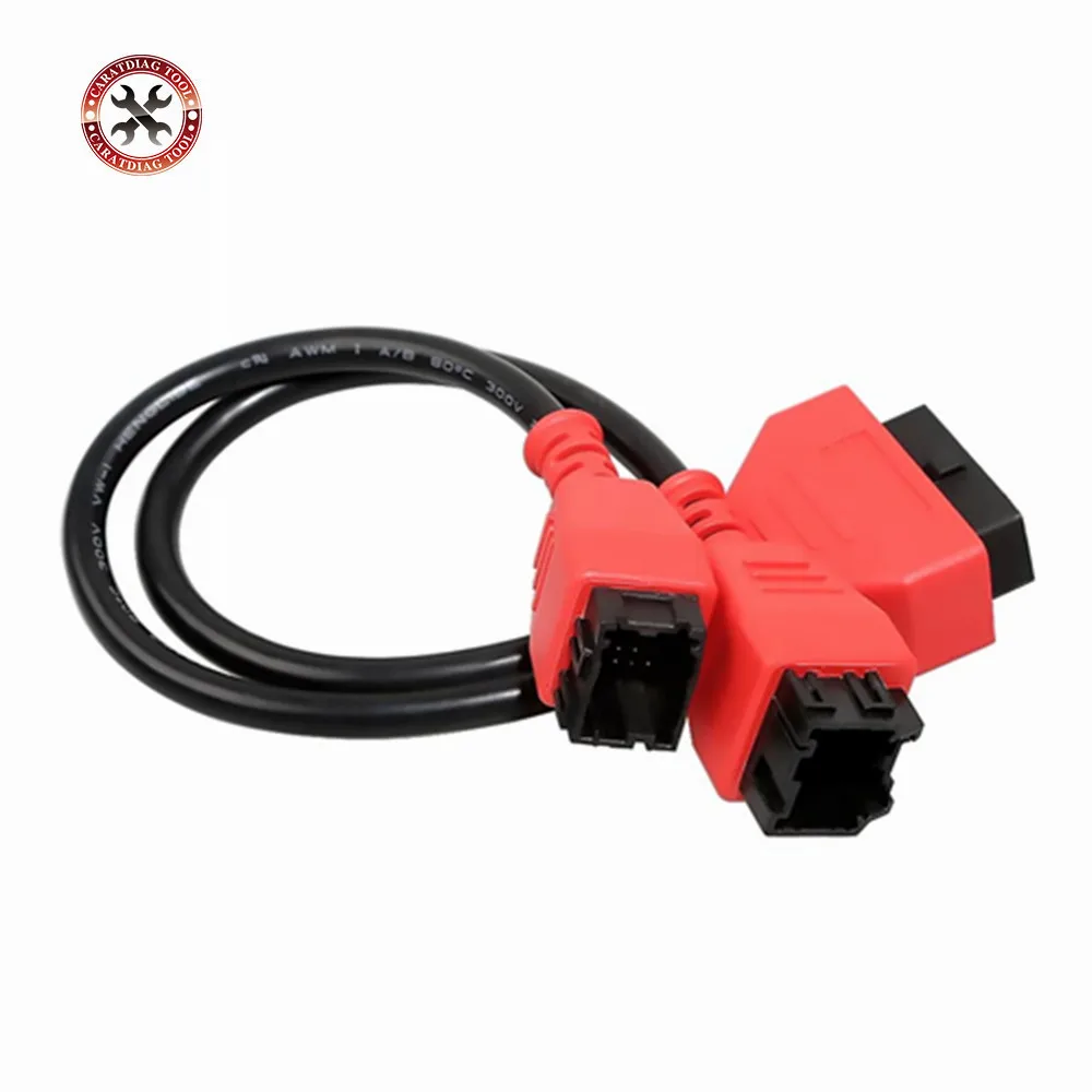 12+8 Connector For FIAT/ALFA ROMEO Programming Cable for Autel DS808 Maxisys MS905 906 908 PRO ELITE 12+8 Adapter Cable