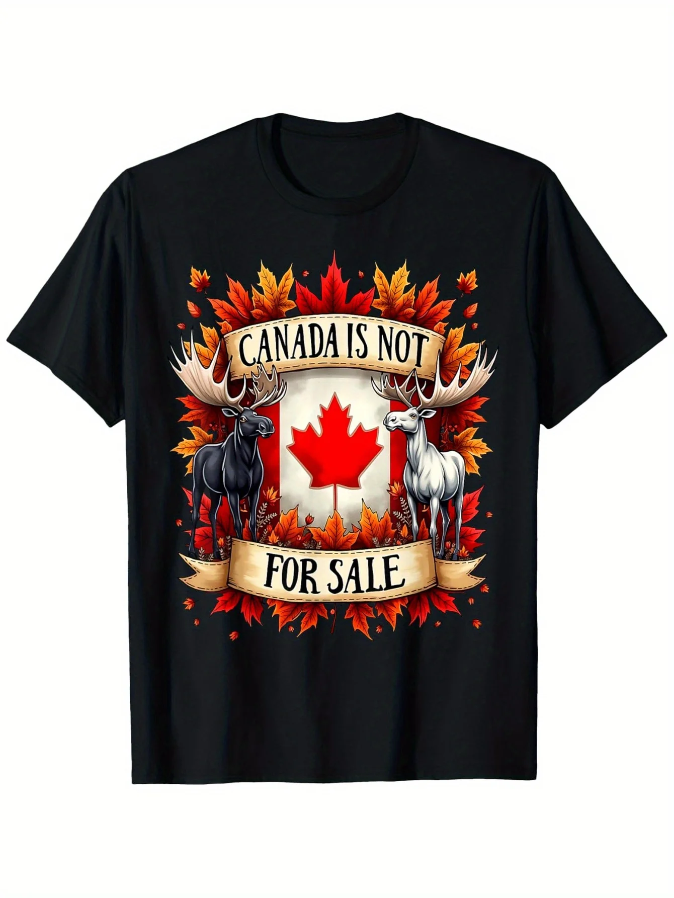 

[Canada Moose Tee] Funny Canada Moose T-Shirt for Men Women | Gift for Dad Mom Friends
