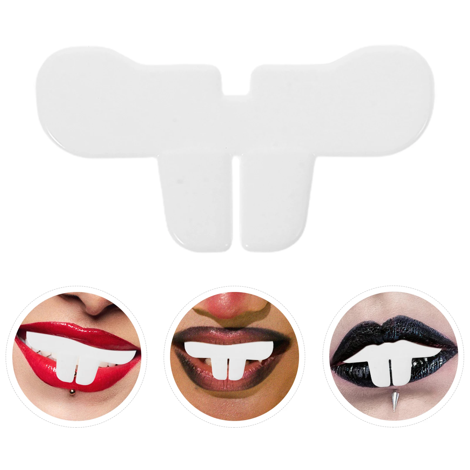 

10pcs Simulated Rabbit Teeth Necklace Birthday Party Supplies Realistic Comfort Reusable Carnival Cosplay Accessories Bunny