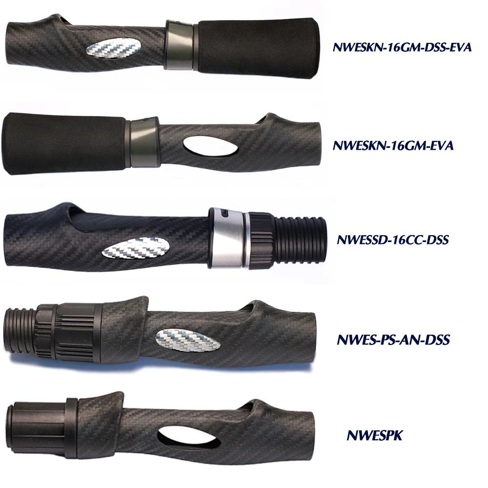 

Карбоновый катушкодержатель Weave с колпачком Fuji для спиннинговой удочки, текстурированная рукоятка из карбона, аксессуары для катушкодержателя DIY