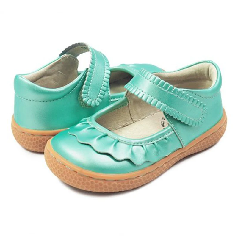 TipsieToes Top Brand Quality Genuine Leather Children\'s Shoes Girls Sneakers For Fashion Barefoot Toddlers Mary Jane Free Ship