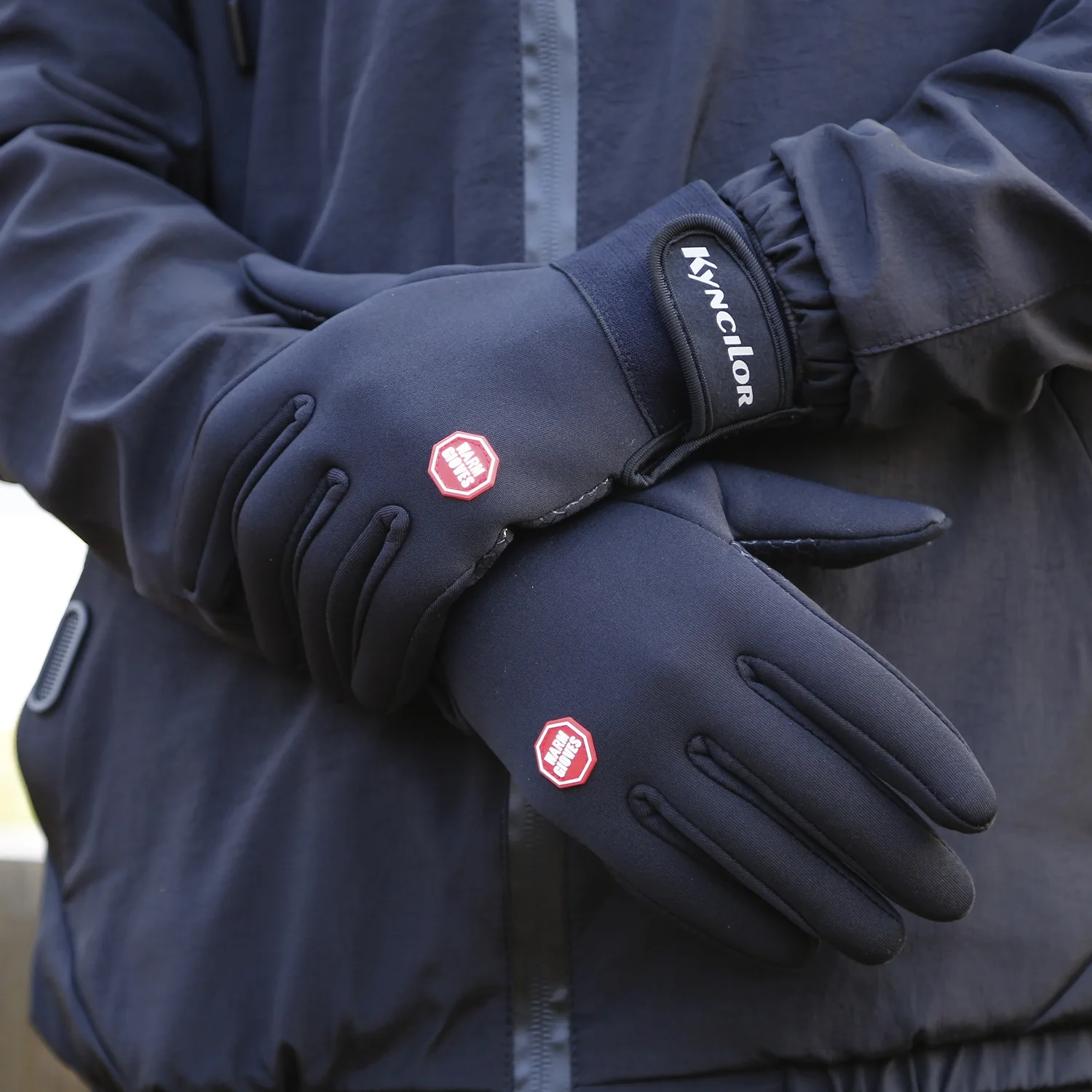 Winter Radfahren Handschuhe Frauen Männer Warme Fahrrad Handschuh Volle Finger Wasserdichte Touchscreen Fahrrad Handschuhe Für Kaltes Wetter Sport Reiten