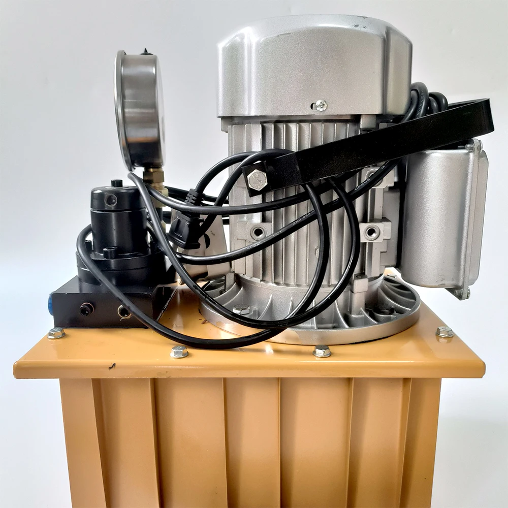 مضخة كهربائية بدائرة مزدوجة 750 وات، مضخة كهربائية تعمل بالطاقة، مضخة هيدروليكية 220 فولت، أدوات هيدروليكية للطاقة