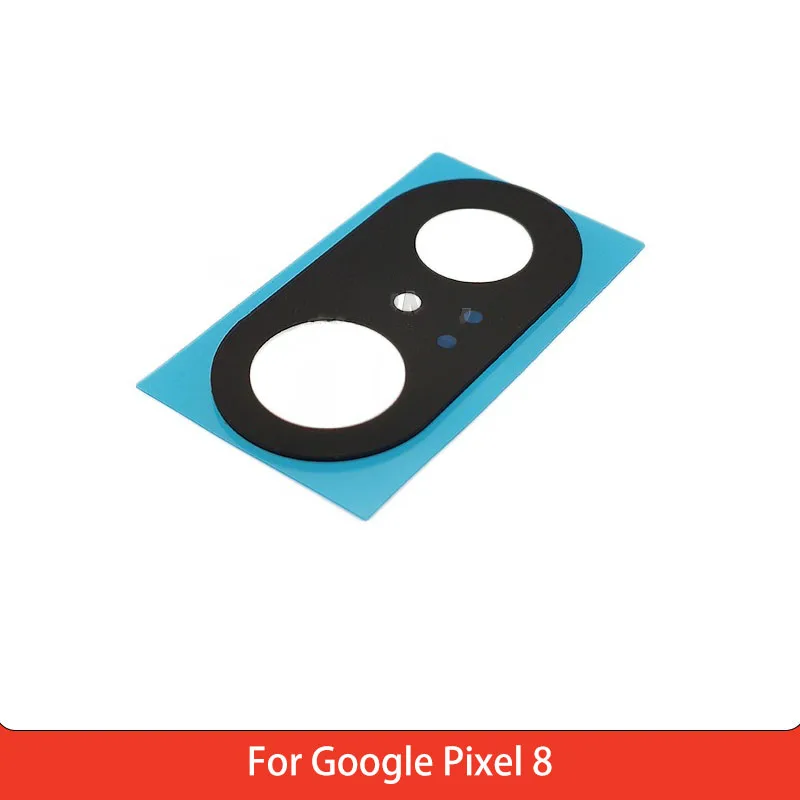 Back Rear camera Lens Glass For Google Pixel 8 Camera Glass Lens with Sticker Replacement
