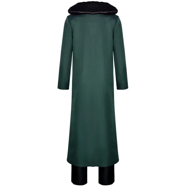 

ss13Anime Pirate King Kuzan Cosplay Costume Cartoon Coat Pants Hat Full Set Original Senor Admiral Kohza Role Play Uniform Hallo