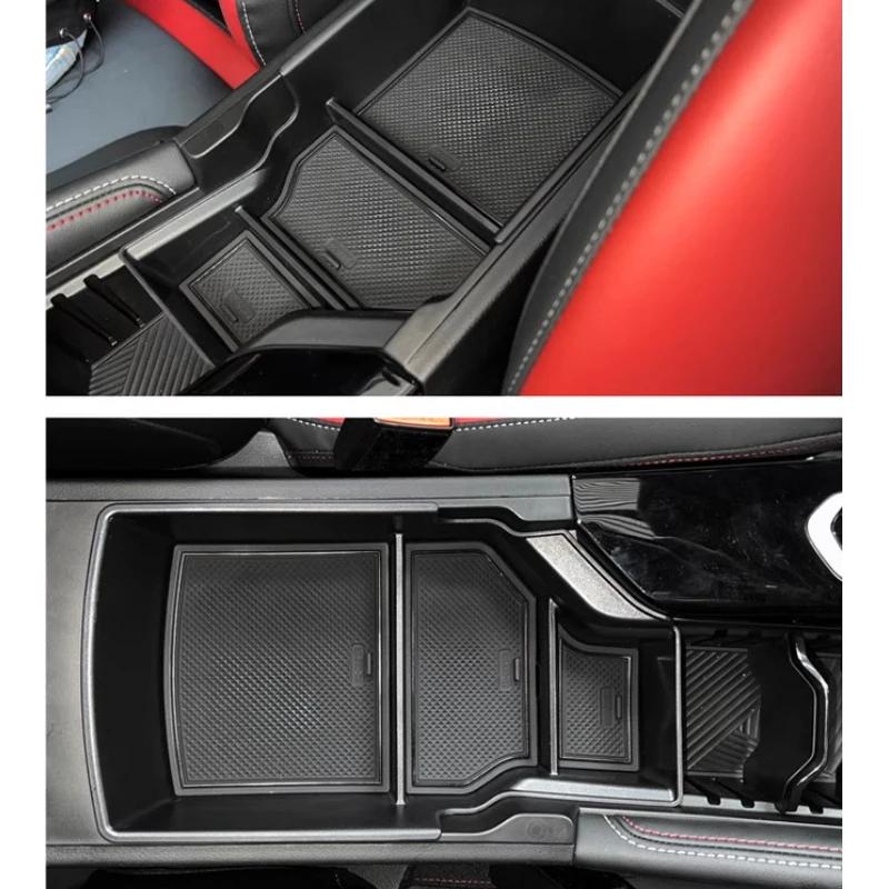 For Geely Coolray 2022 2023 Interior Decoration Center Console Armrest Storage Box For Storage Rack