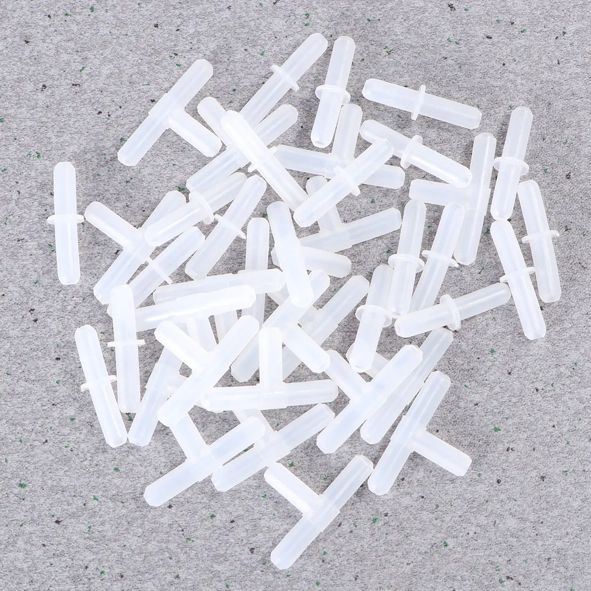

40 Pcs Airline 5mm Tubing Connectors for Fish Tank Air Hose Aquarium Tubing Connectors Extending Plastic