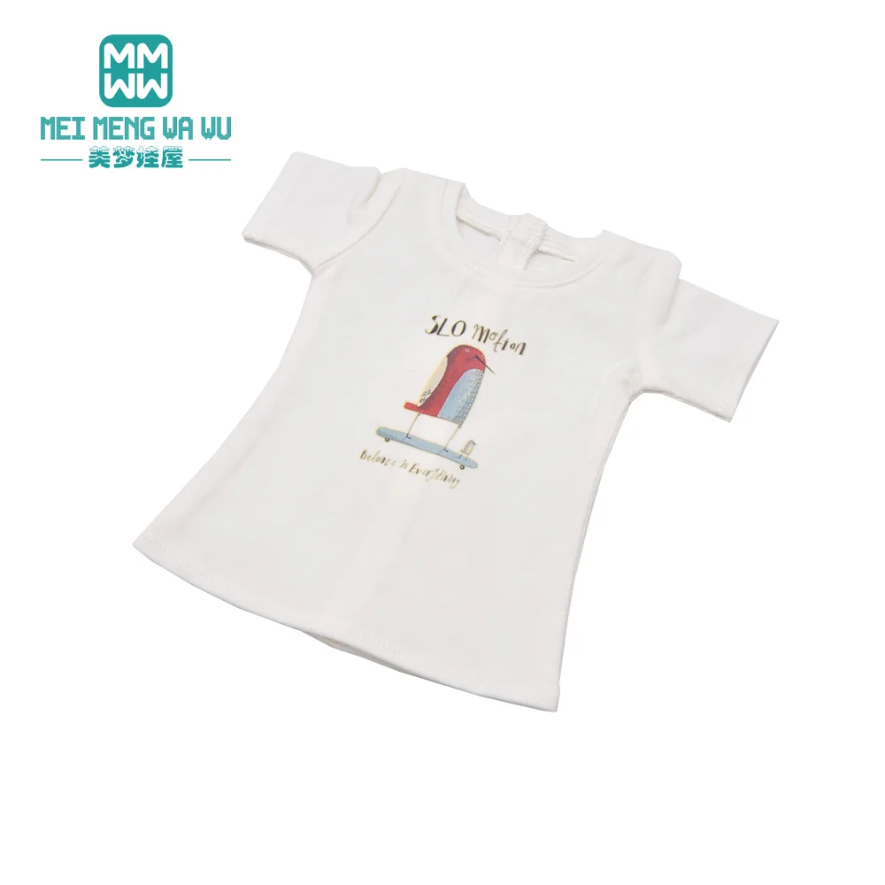 

Fits 1/3 1/4 1/6 BJD doll Clothes fashion qualities print T-shirt Multiple patterns Gift