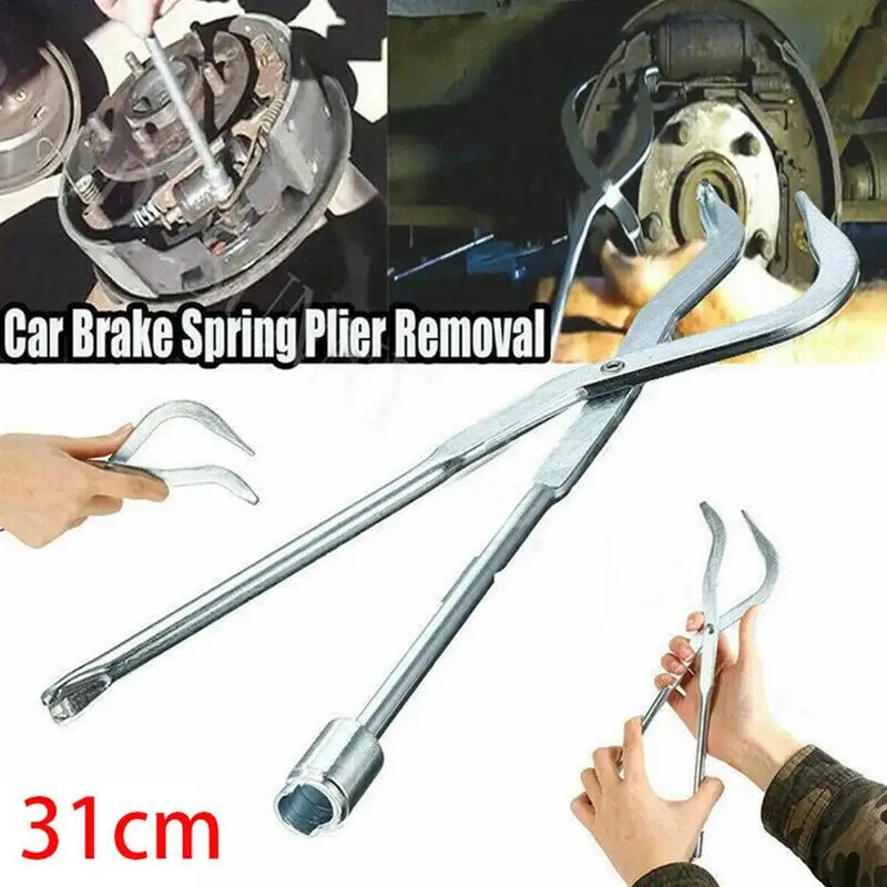 Brake Spring Pliers Car Drum Brake Shoe Return Spring Install And Remove Double Ended Pliers Vehicle Workshop Alignment Tool