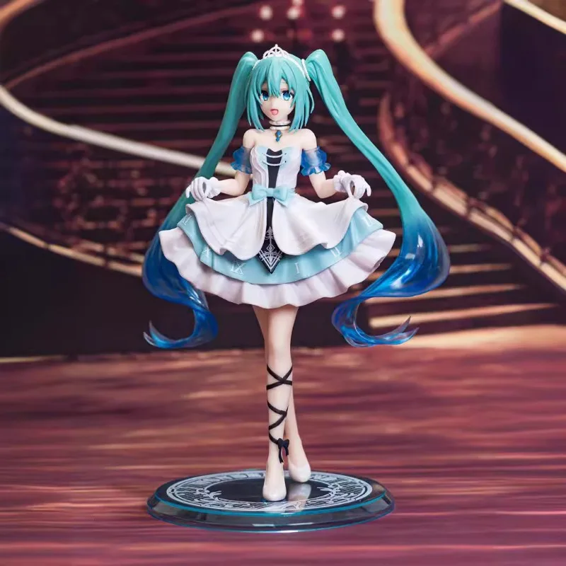 

Anime Hatsune Miku Cinderella Cinderella Fairy Tale Wonderland Figure Girl Gift Anime Model Ornament