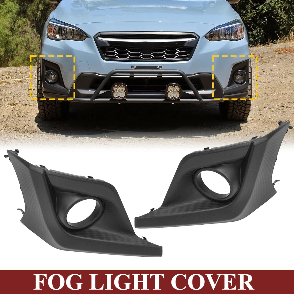 

For Subaru Crosstrek 2018-20 Front Left/Right Side Fog Light Bezel Cover #57731FL092 57731FL082