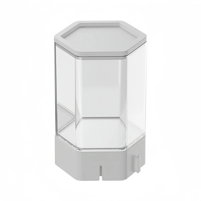 Clear Hexagonal Display Box for Blind Box Stackable Dustproof Action Figure Storage Case Desktop Showcase for Lego Toy - view 6