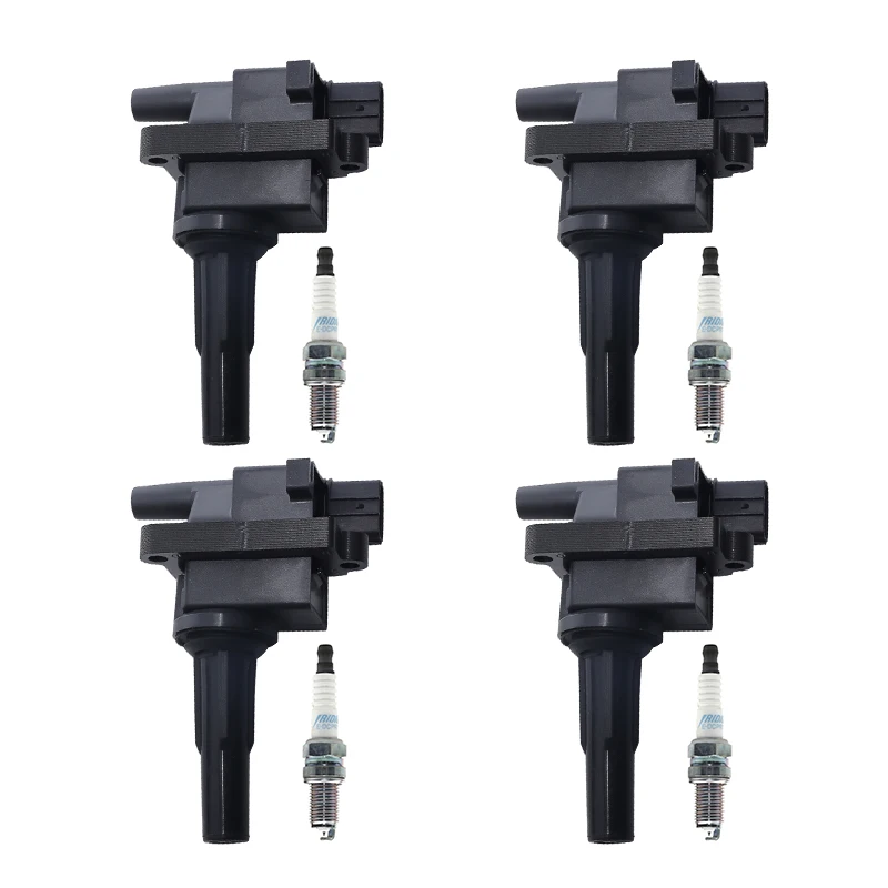

Ignition Coils + Spark Plugs Kit For MITSUBISHI PAJERO MINI I (H5_A) 0.7 4WD 1994-2012 4A30 4A30T MD338017 Car Accessories Parts