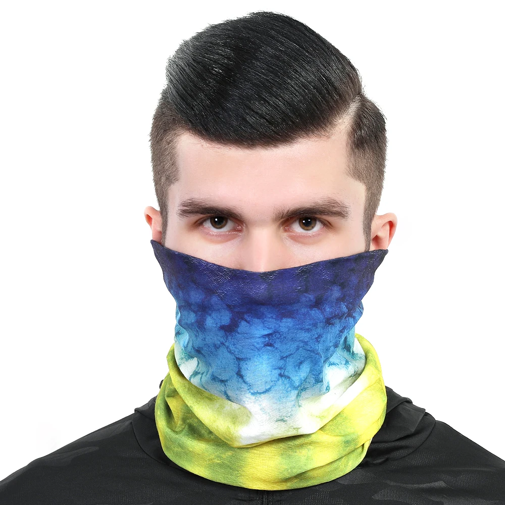 Outdoor Sports Magic Seamless Bandanas Ocean Fishing Headbands Sun protection Cycling Face Shield Mask For Women Men Head Scarf