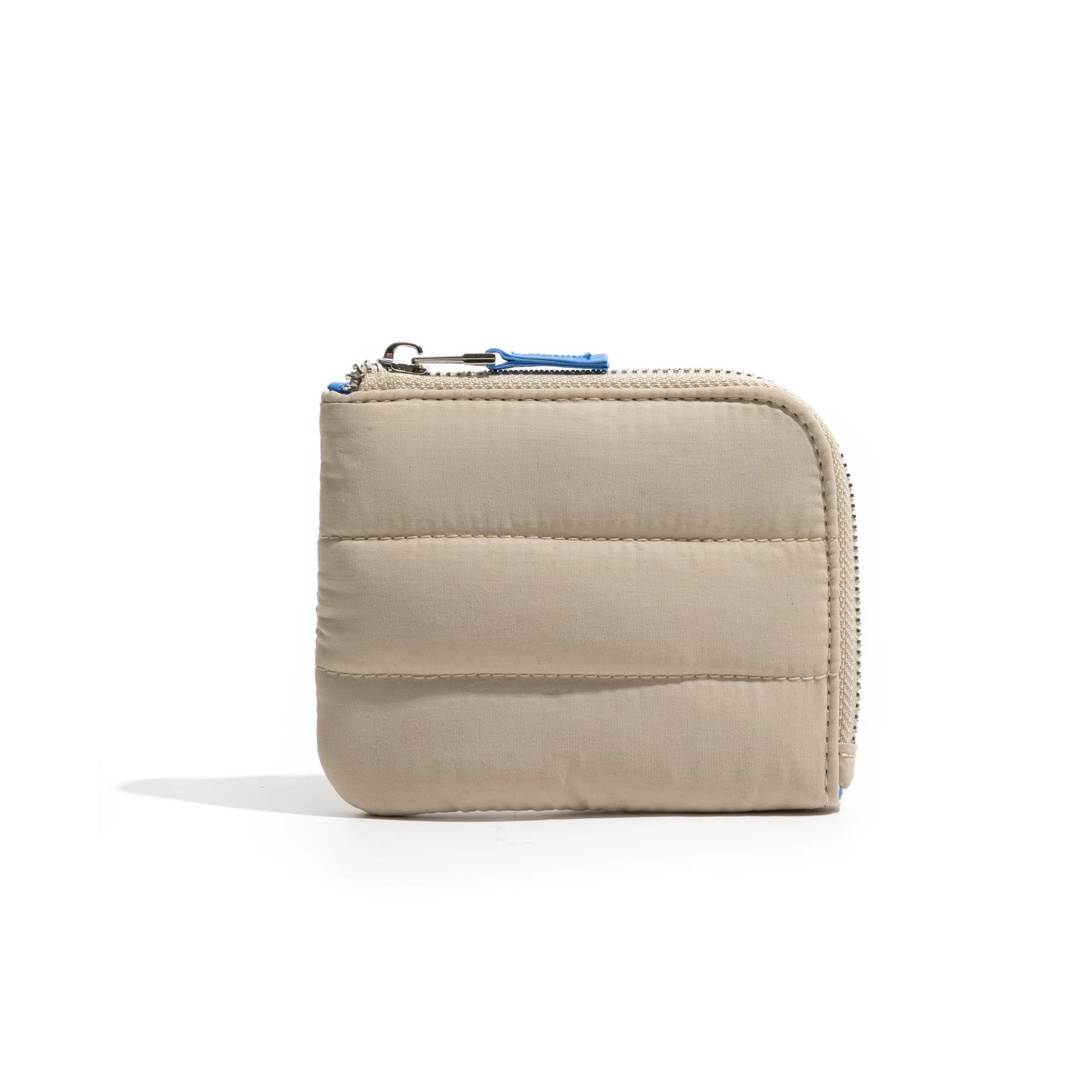 MABULA-Sac à main matelassé en duvet pour femme, porte-monnaie rayé, petit sac à documents portable en nylon léger, pochette décontractée simple, portefeuille rembourré