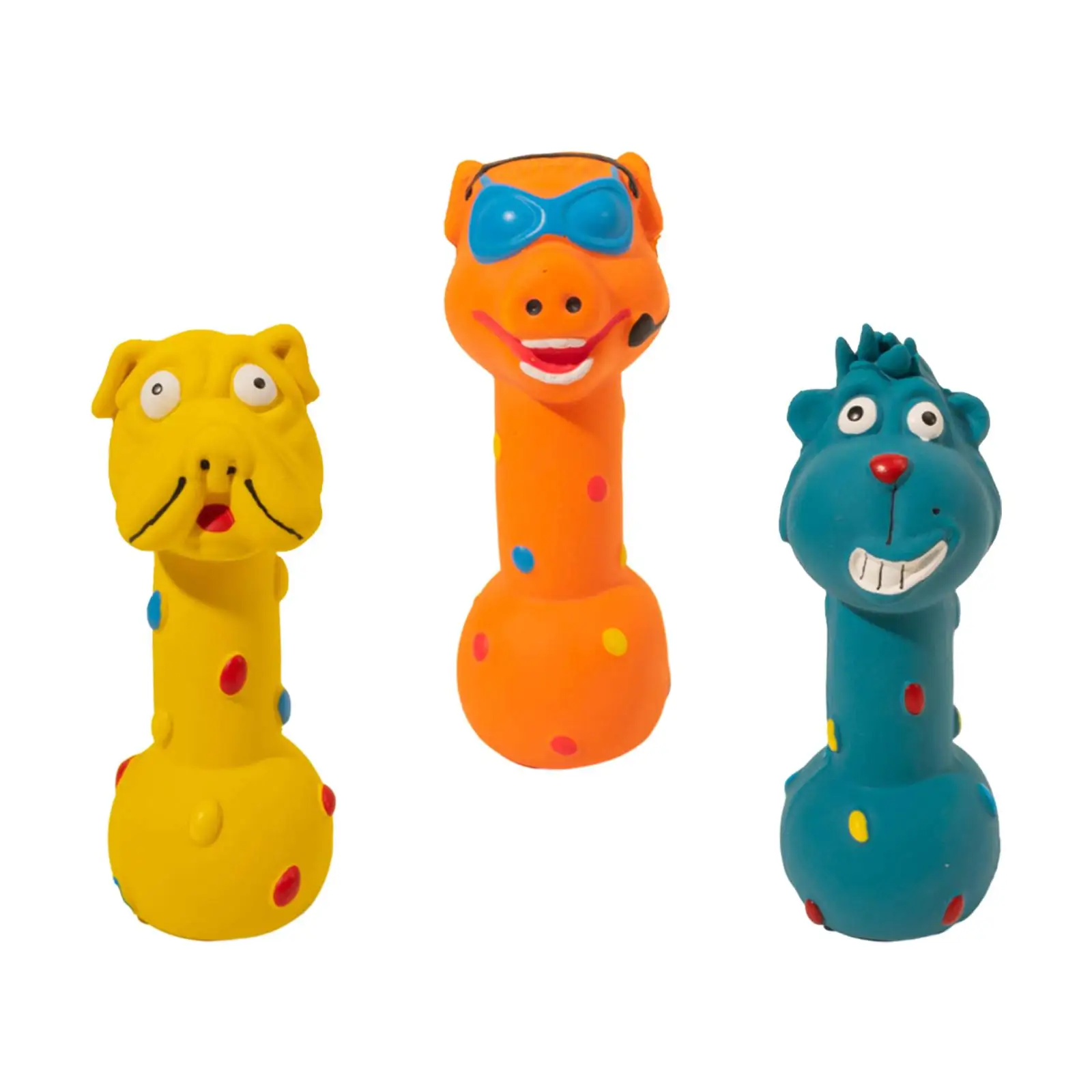 Juego interactivo para mascotas, juguete de látex chirriante para perros, juguete Molar para cachorros, juguete para masticar, juguete complementario para perros de todas las razas en interiores