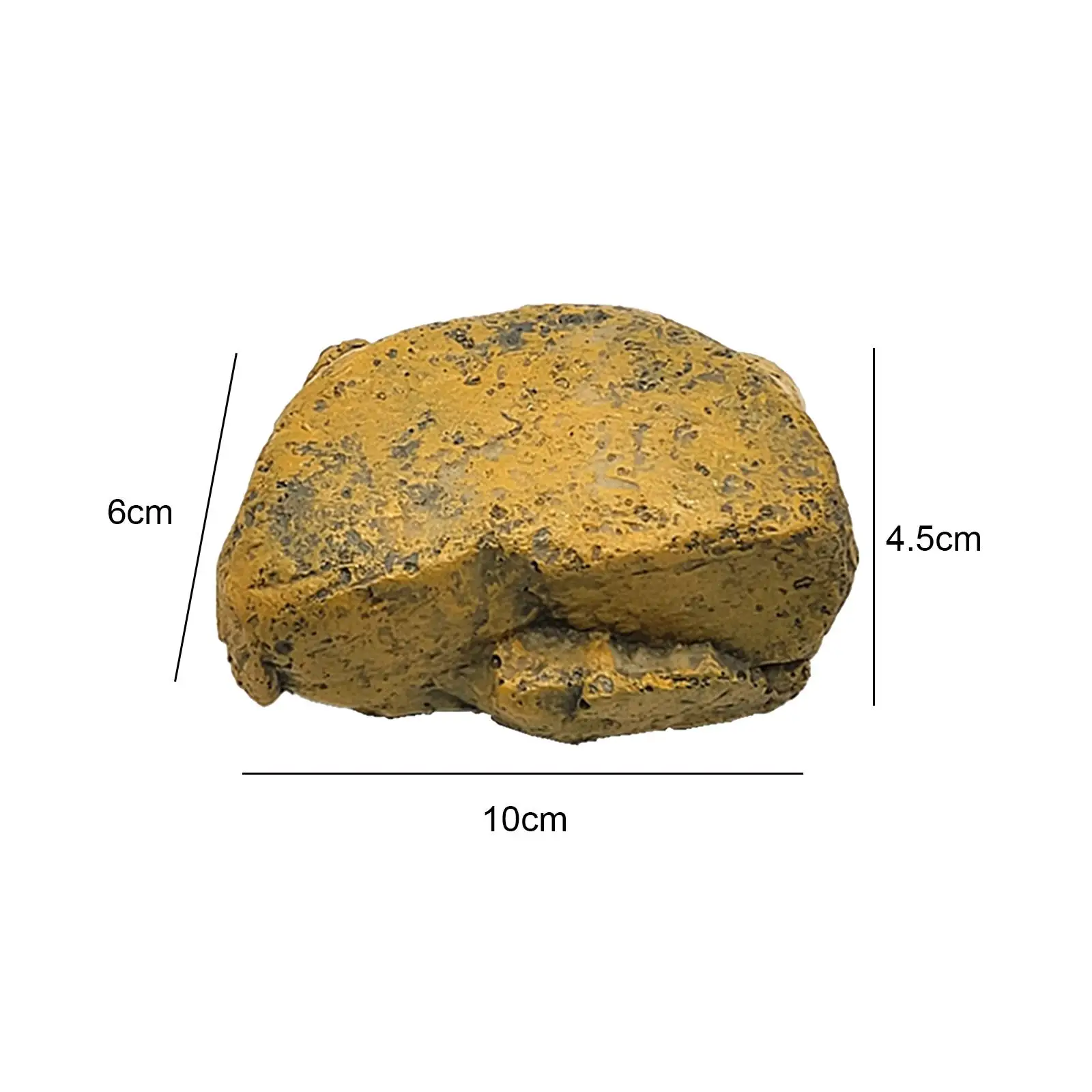 Sembunyikan kunci penyembunyi kunci Resin batu palsu untuk Aksesori halaman luar ruangan