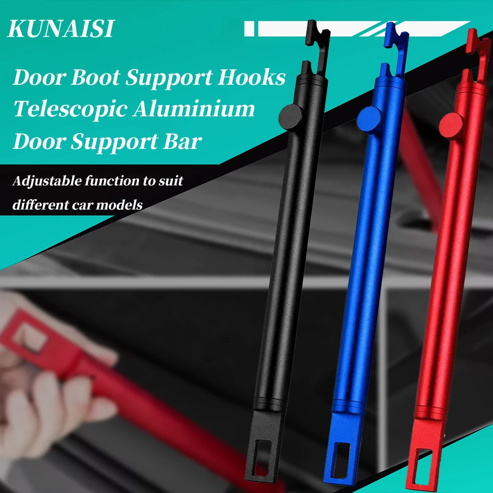 KUNAISI ​Support Rod for Car Polishing 31-46.5cm Retractable Aluminum Holding Vehicle Trunk Lid Door Fixing Tools Support