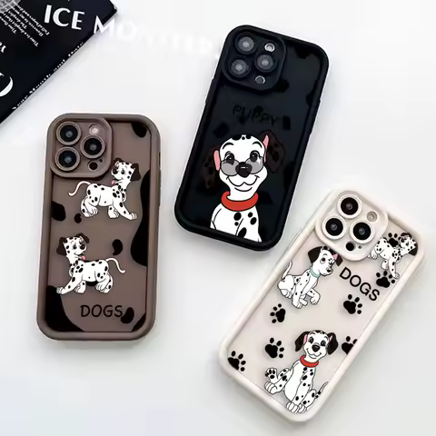 Cute Dalmatian Dog Phone Case For Samsung A03 A04 A04E A04S A05 A05S A10S A11 A12 A14 A15 A20 A22 F12 M12 M22 4G 5G Case Funda