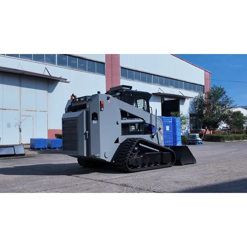 Compact Mini Skid Steer Loader Weichai Diesel Engine Construction Equipment with Multiple Attachments for Farm Work