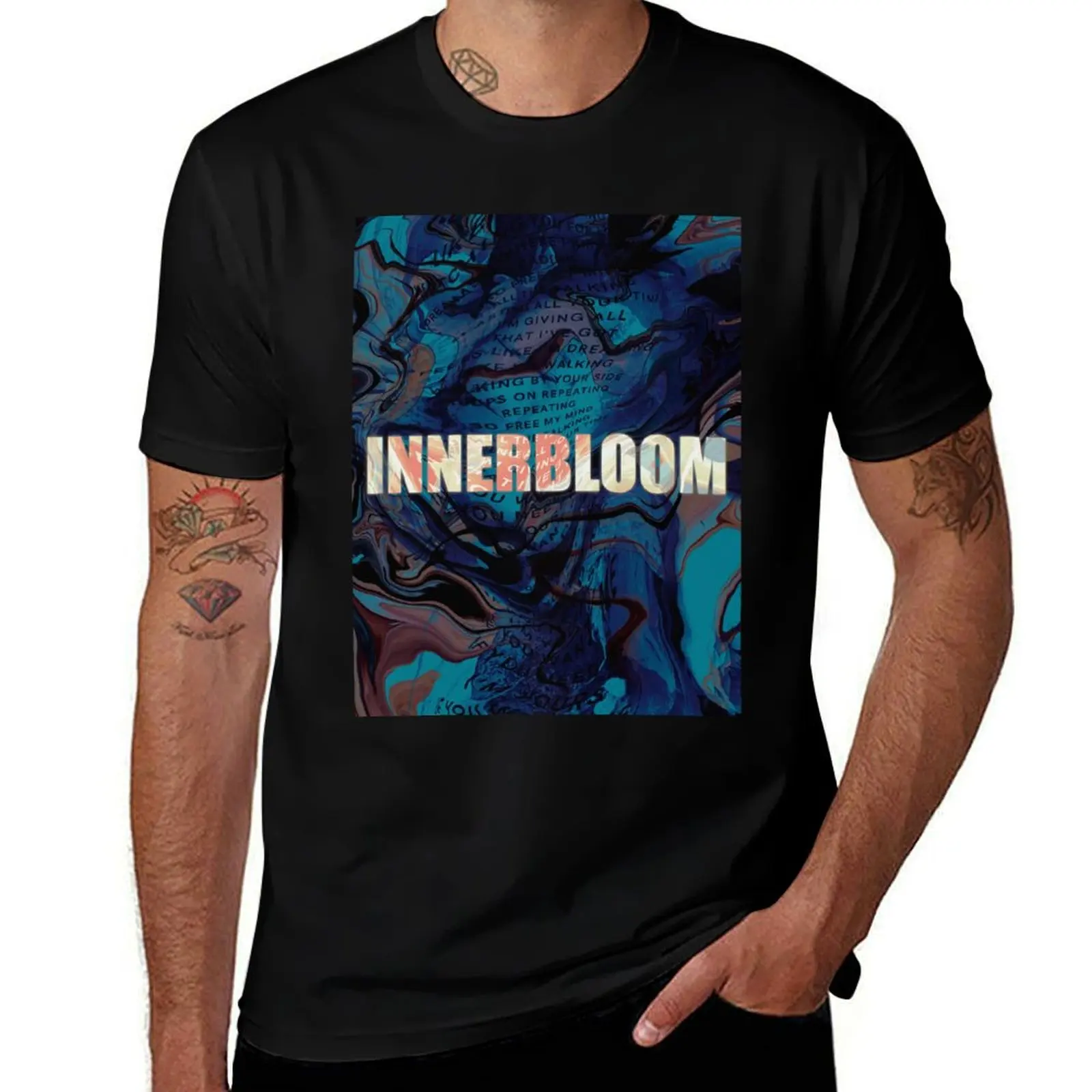 

Innerbloom- Rufus du sol T-Shirt t shirts for man graphic cars man t shirts for men casual T-Shirt