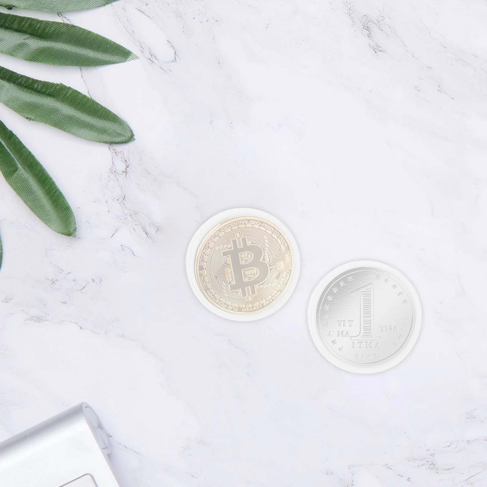 20 قطعة صندوق جمع العملات المعدنية شفافة قابلة للتعديل الحشو عملة التخزين المنظم لجامعي التحدي عملات العرض