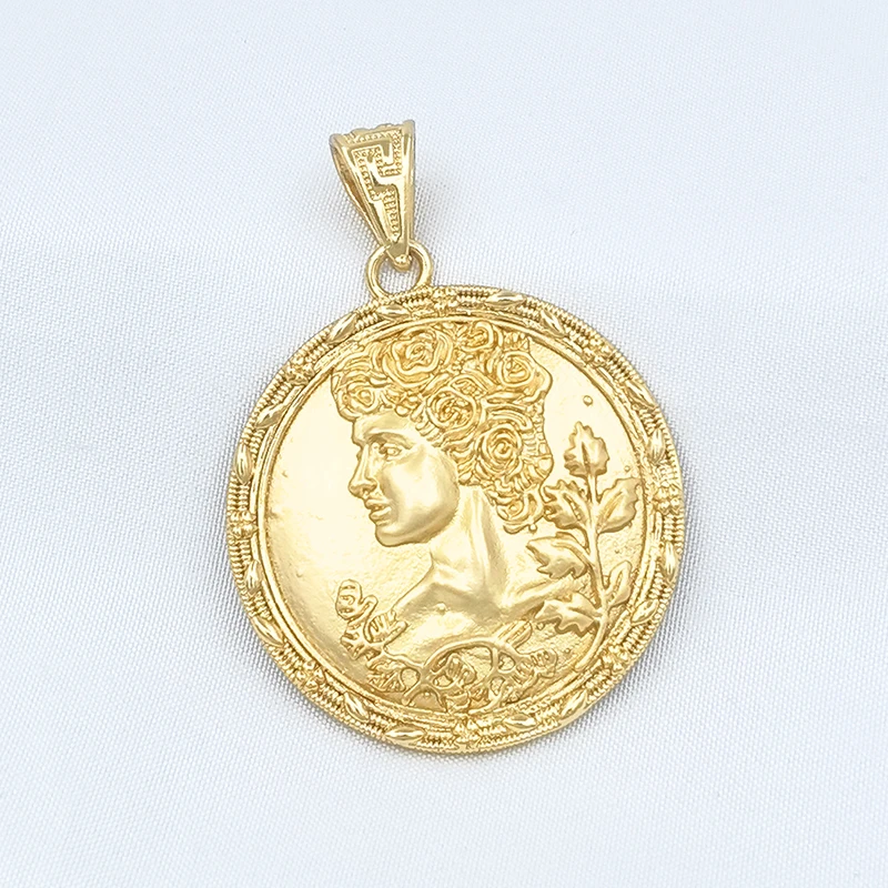 Brazilian Necklace And Earrings For Women Maria Avatar Pendant Wedding Jewelry Sets Gift Trendy Party Engagement Gifts