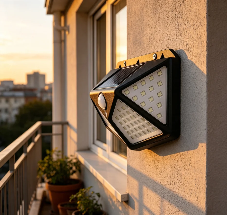 Solarbetriebene Außenwandleuch – Home Security Flood Lights Bewertung und Preis