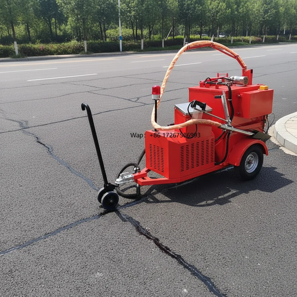 Concrete Repair Asphalt Equipment Asphalt Pavement Crack Repair Crack Filler Pavement Crack Road Sealing Machine