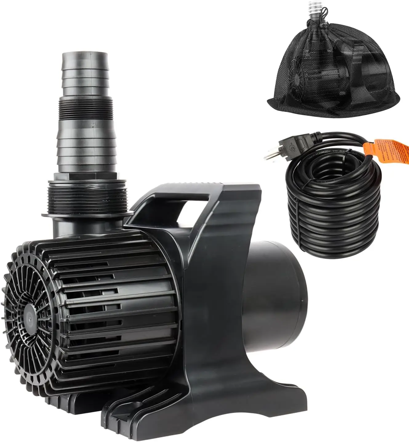 

Extra Large 13800gph-1100W 32.8FT Pond Water-fall & Kio Fish Fountain-s& Garden Pump Submersible IPX8:Long 32.8FT Cord S