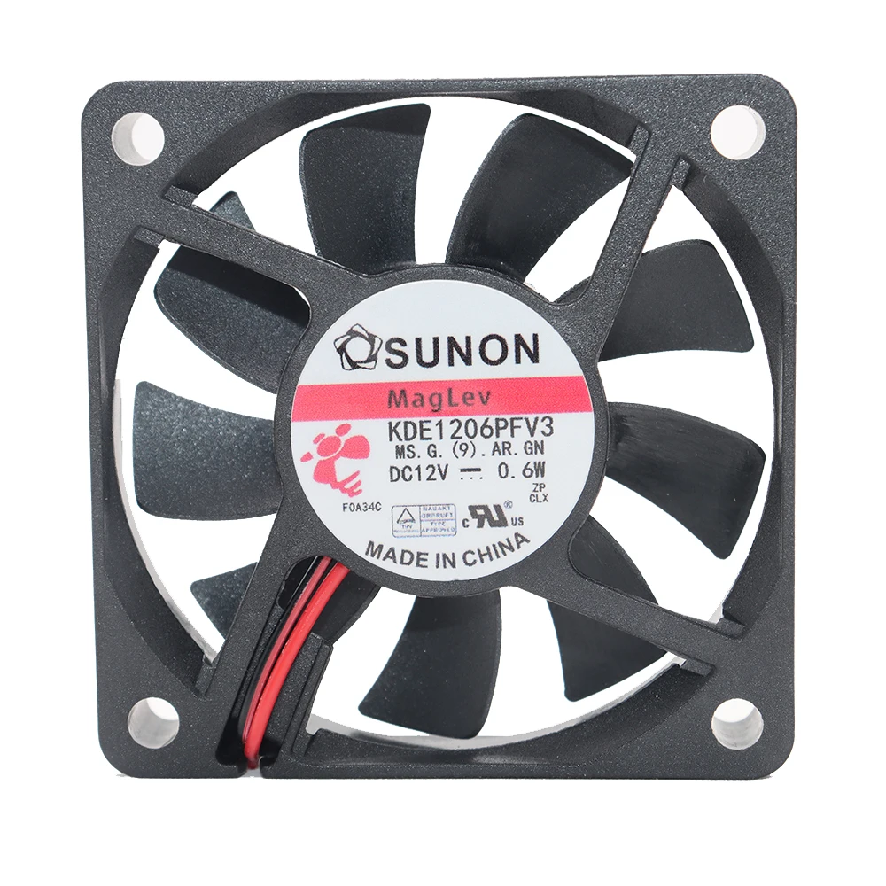 Build SUNON 6010 6CM magnetic levitation ultra quiet cooling fan KDE1206PFV3 12V 0.6W