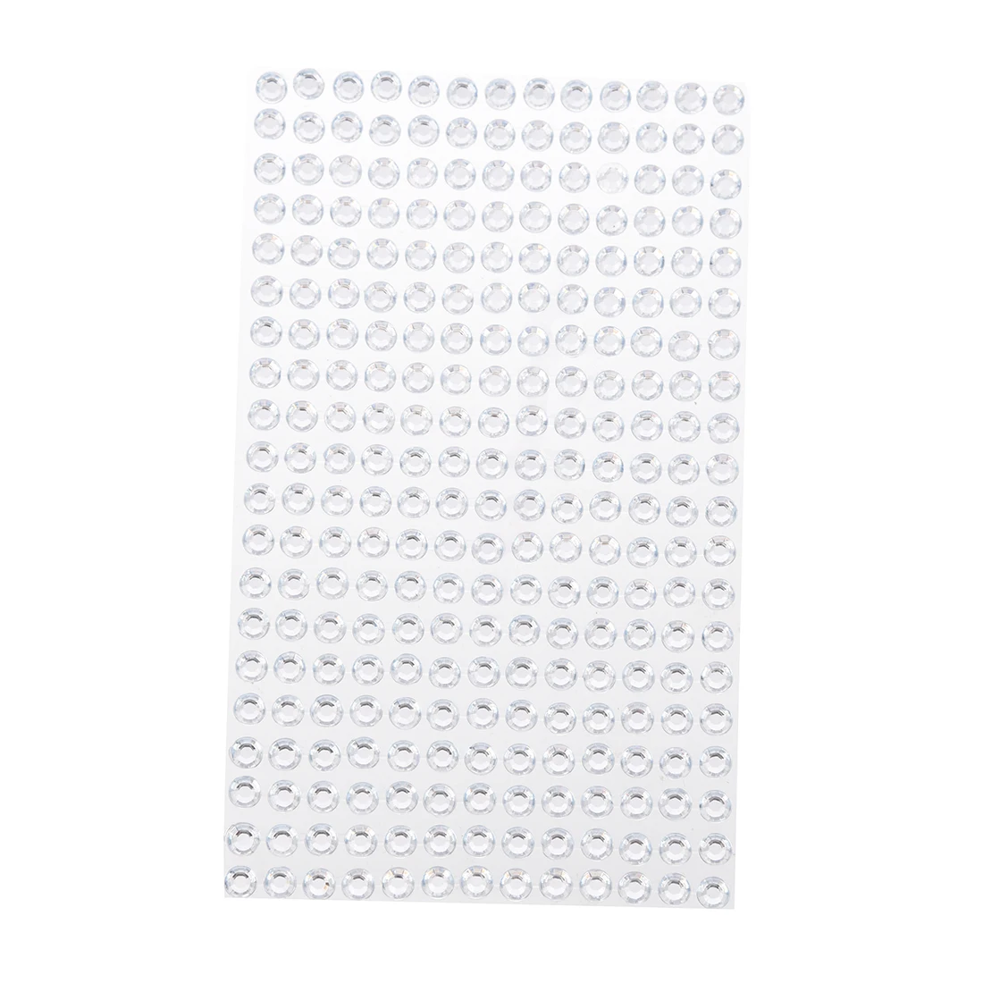 AYMR-6 mm point crystal rhinestone car DIY decorative sticker interior (white)