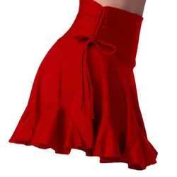 New Arrival Latin Dance Skirt For Women Fashion High Waist Tango Yoga Rumba Ballroom Latin Dance Dress Women Latin Dancewear