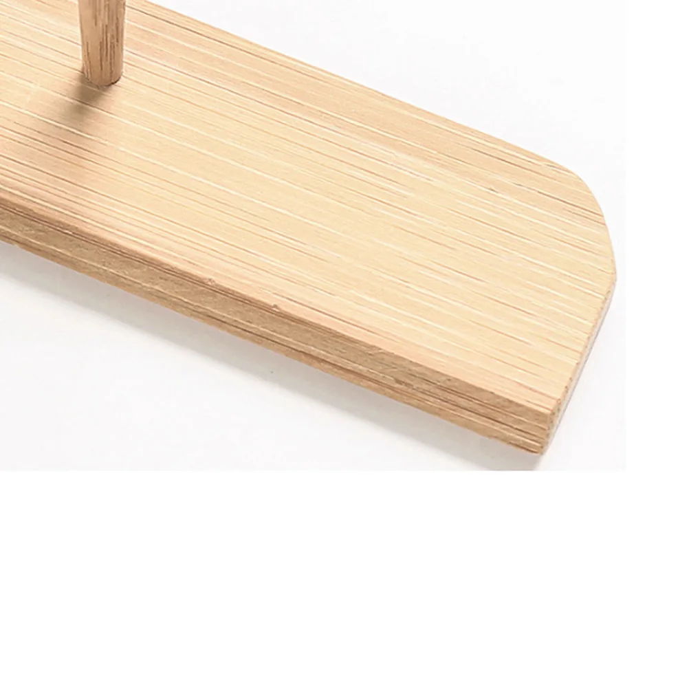 

Bamboo Pancake Scraper Crepe Spreader Kitchen Tools Wooden Making Tool Healthy Safety Rotatable Design Perfect Crepes Pizza