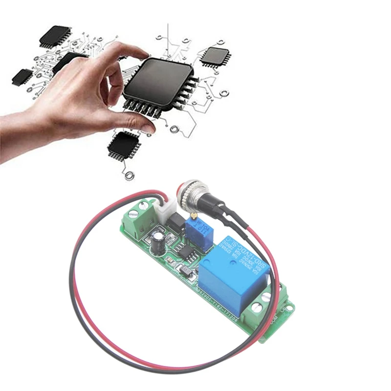 DC 12V Timing Timer Delay 1-10S Time Adjustable Relay With Indicator Light Turn OFF Relay Module Trigger Delay Switch