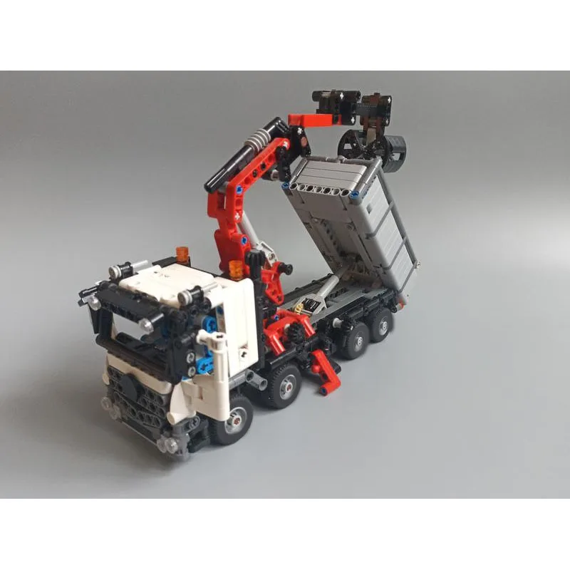 

MOC-207881 Building Block Crane Truck with Bucket 1:35 Model Display 1069 Pieces Children's Birthday Christmas New Year Toy Gift