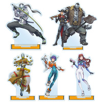 Overwatch 2 Mauga Ana Orisa Doomfist Moira Brigitte Wrecking Ball Sigma Echo Mauga Sojourn Kiriko Acrylic stand desk ornament