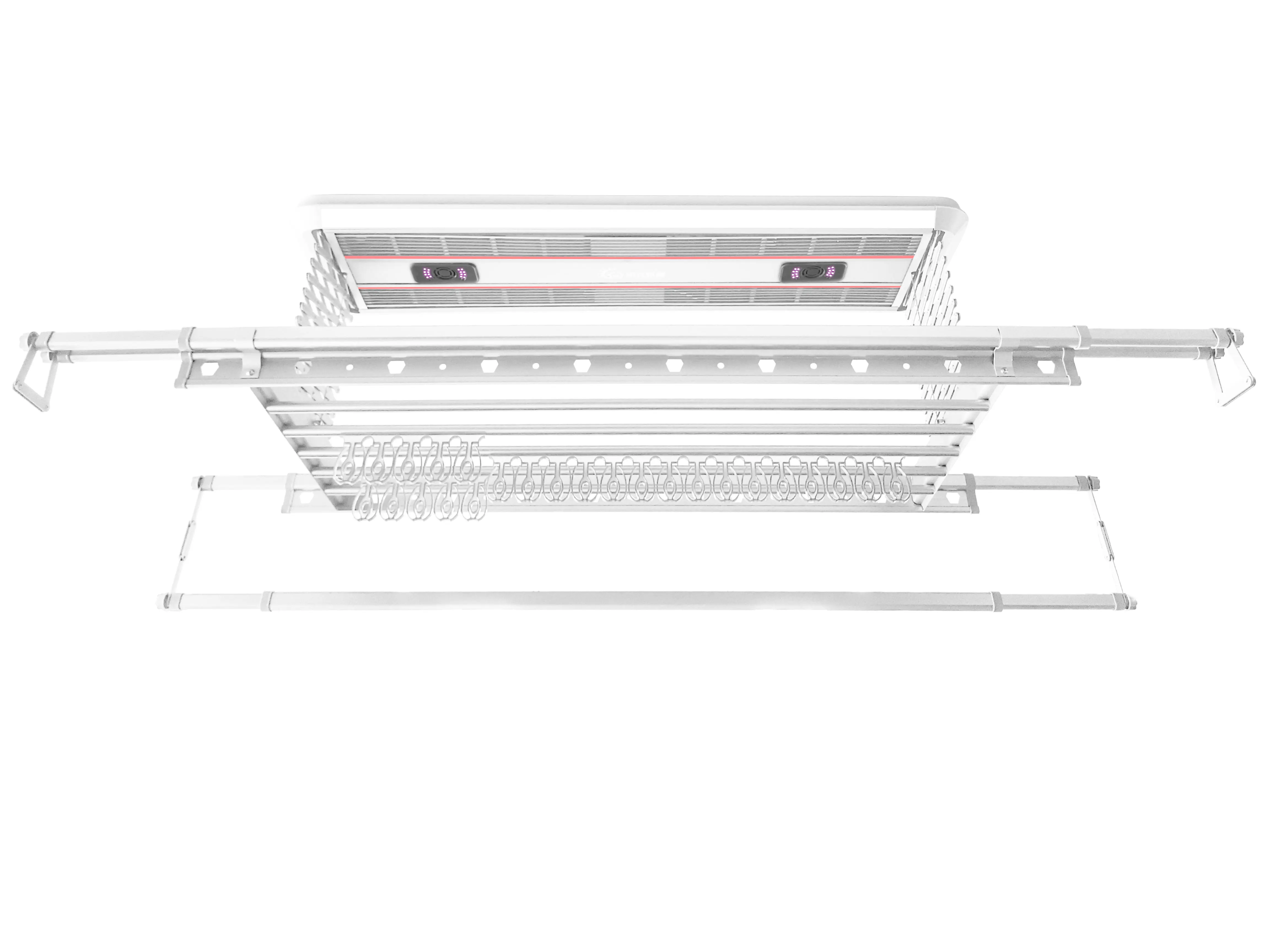 

Tuya Electric Multi-Functional Indoor Ceiling Drying Rack Hot Household Goods Aluminum Clothes Carton Electronic Control Home