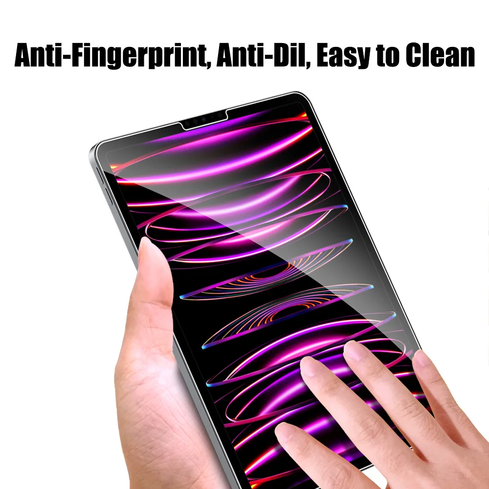 2PCS Tempered Glass For iPad 10th Generation pro 11 12.9 Air 5 4 10.9 Full Screen Protector For iPad 10.2 7th 8th 9th
