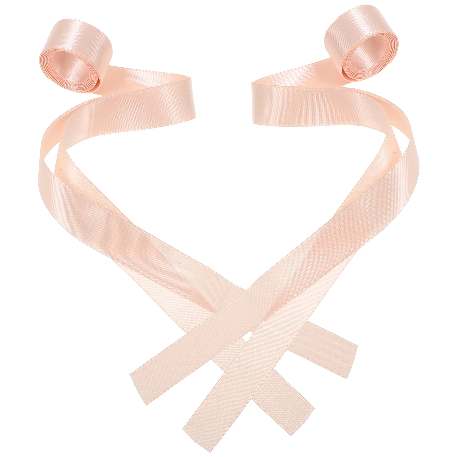 

2 Pcs Pointe Shoes Ribbon Elastic Girl Soft Ballet Ribbons for Girls to Weave Child