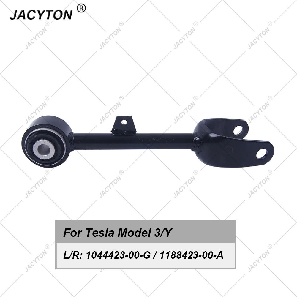 JACYTON Rear Suspension Control Arm For Tesla Model 3 5YJ3 Y 5YJY 104442300G 118842300A 1044423-00-G 1188423-00-A