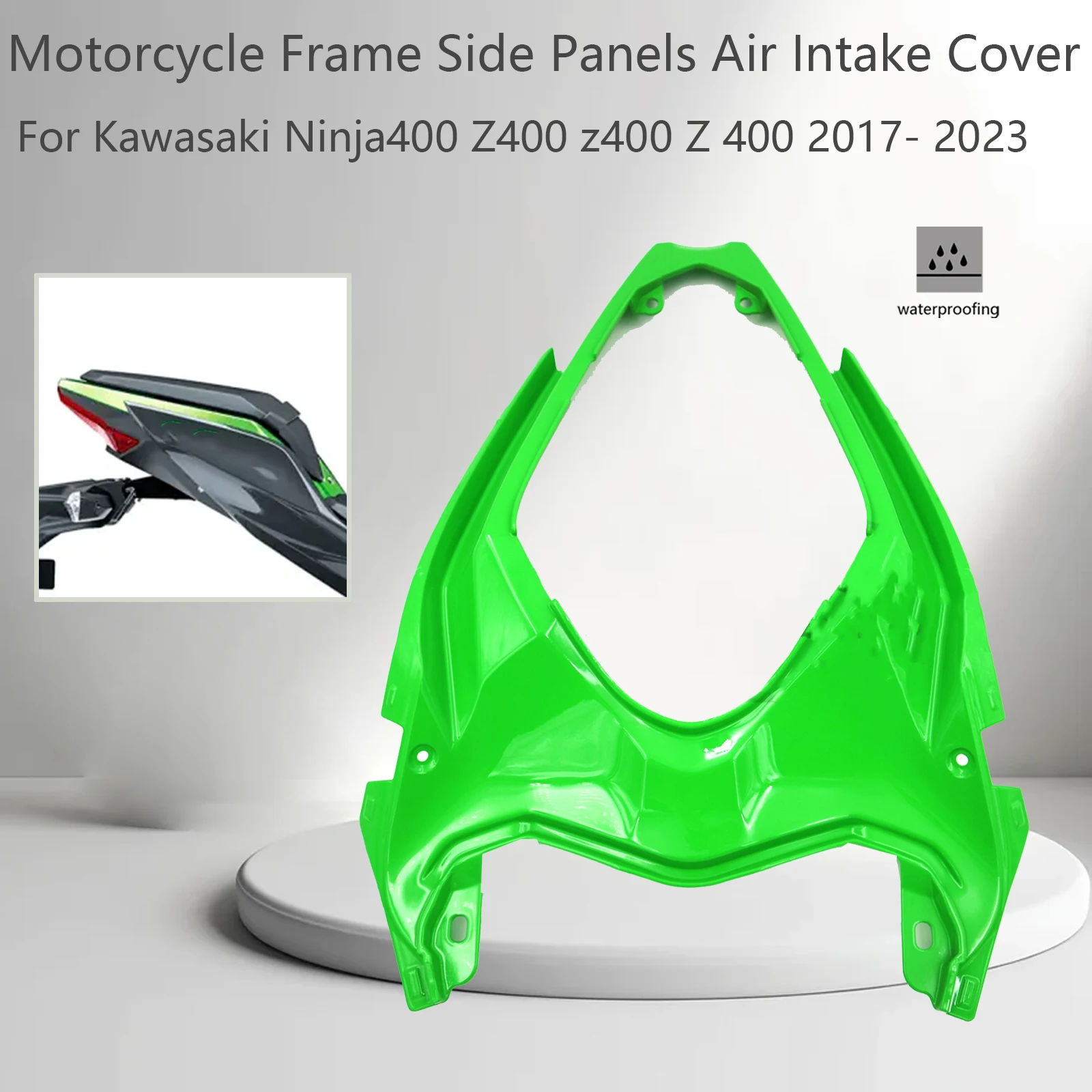 

Motorcycle Rear Upper Tailstock Cover Fairing Wing Shield Side Cover For Kawasaki Ninja400 Z400 2017 -2023 Accessories