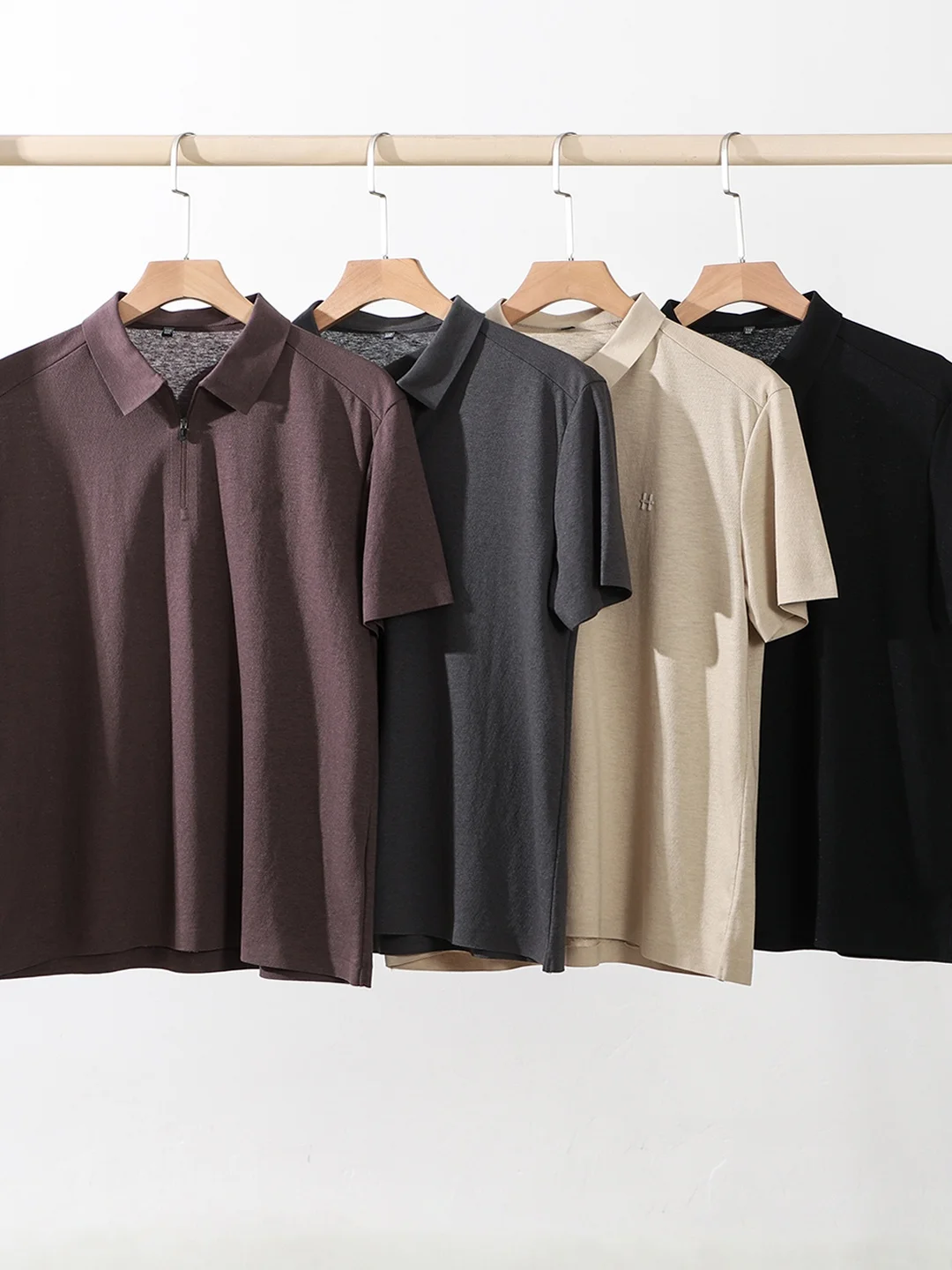 

Men's Summer Casual Short Sleeve Shirt Breathable Dry Smooth Fashion Urban Style Standard Fit Youthwear Daily Wear