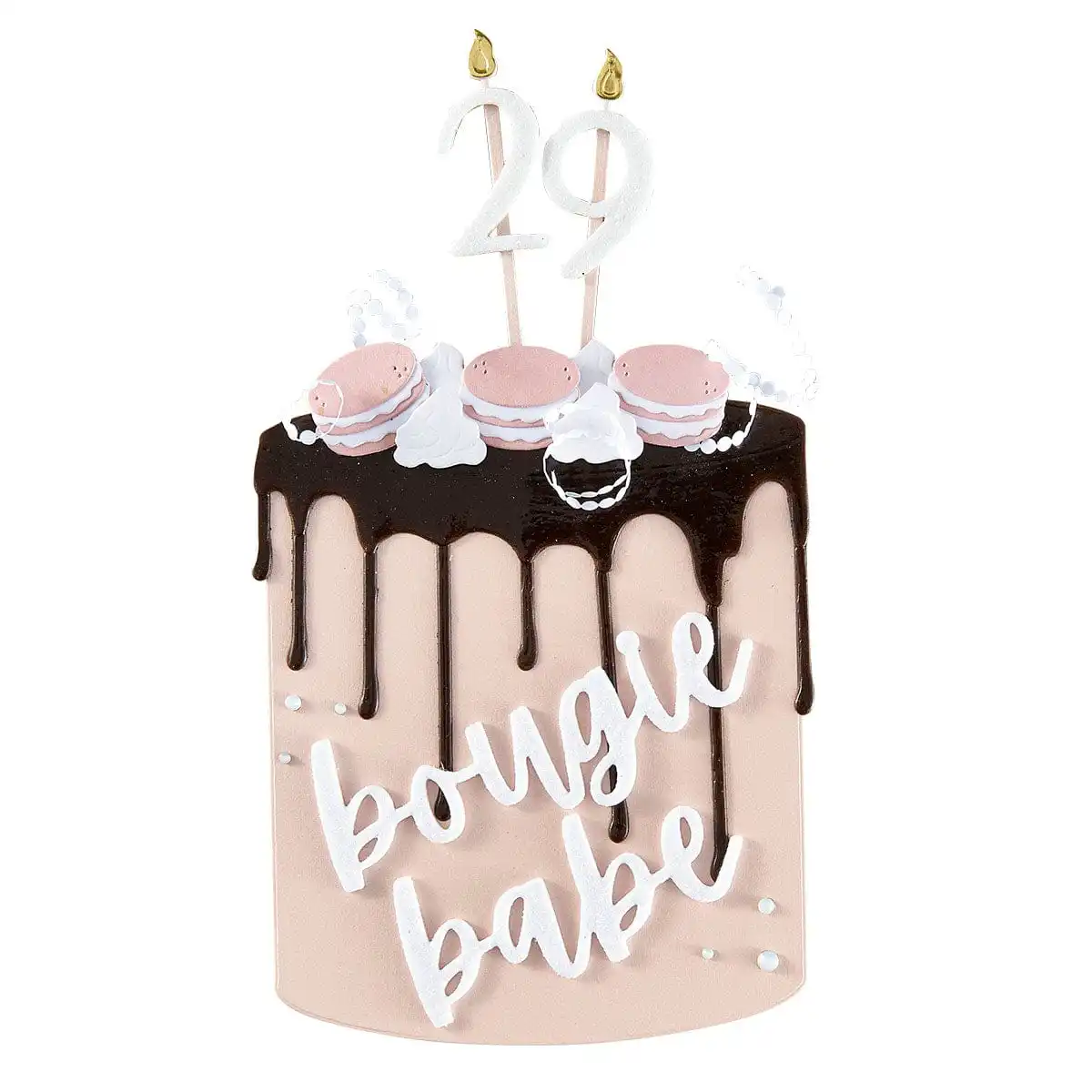Birthday Ganache Gateau Metal Cutting Dies For DIY Scrapbook Decoration Embossing Template Supplies Greeting Card Handmade 2025