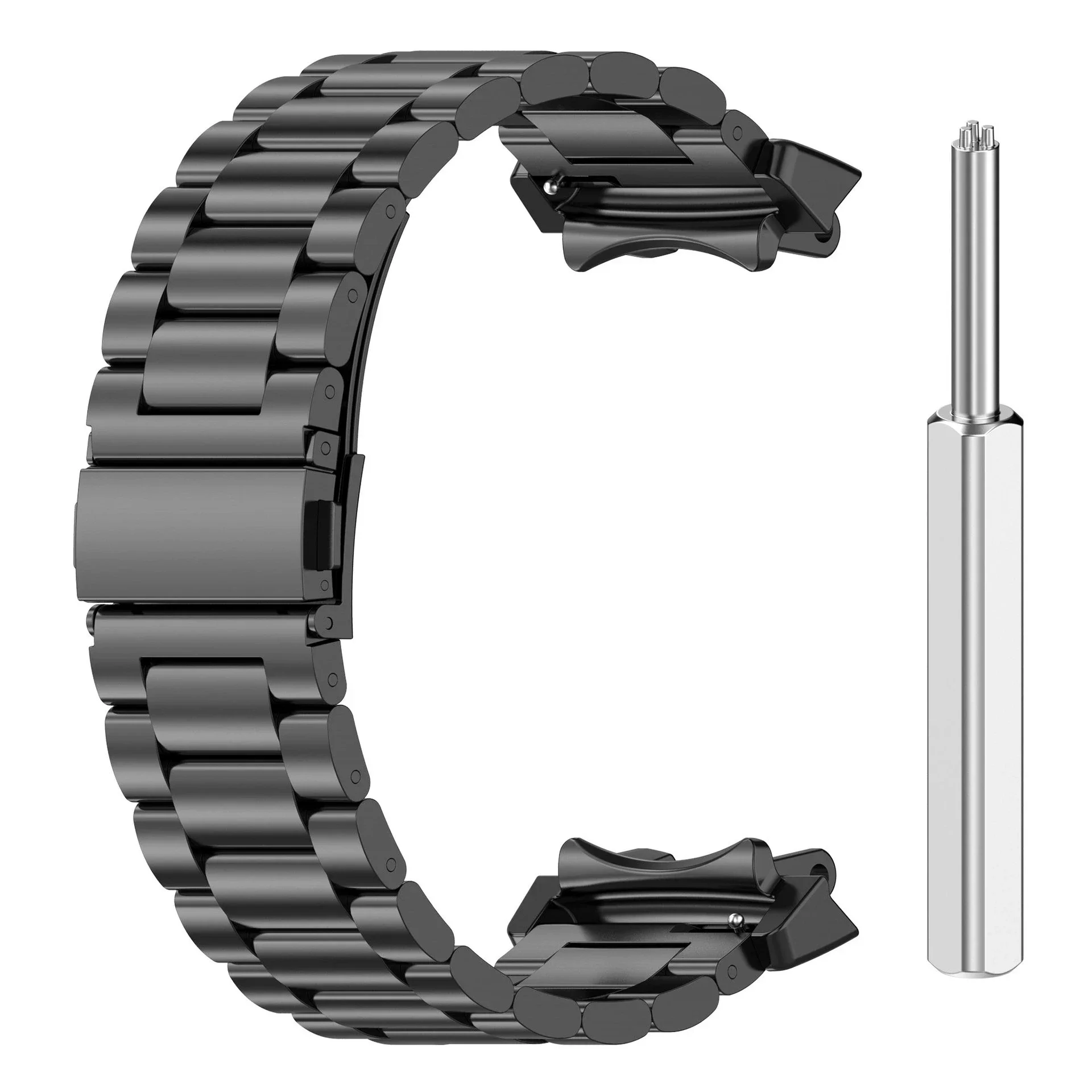 Edelstahlarmband für Amazfit T-Rex 3 Ultra Uhrenarmband aus Metall für Amazfit Trex Pro T Rex 3 Tyrannosaurus Smartwatch-Armband