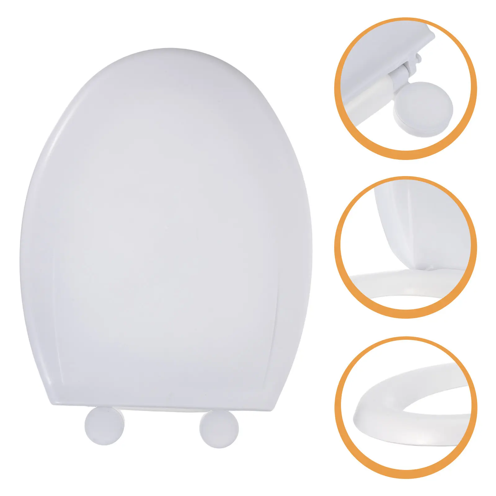 

Сменное сиденье для унитаза Eva с мягкой подкладкой, удлиненное, с функцией плавного закрывания, удобное, водонепроницаемое, аксессуар для ванной комнаты