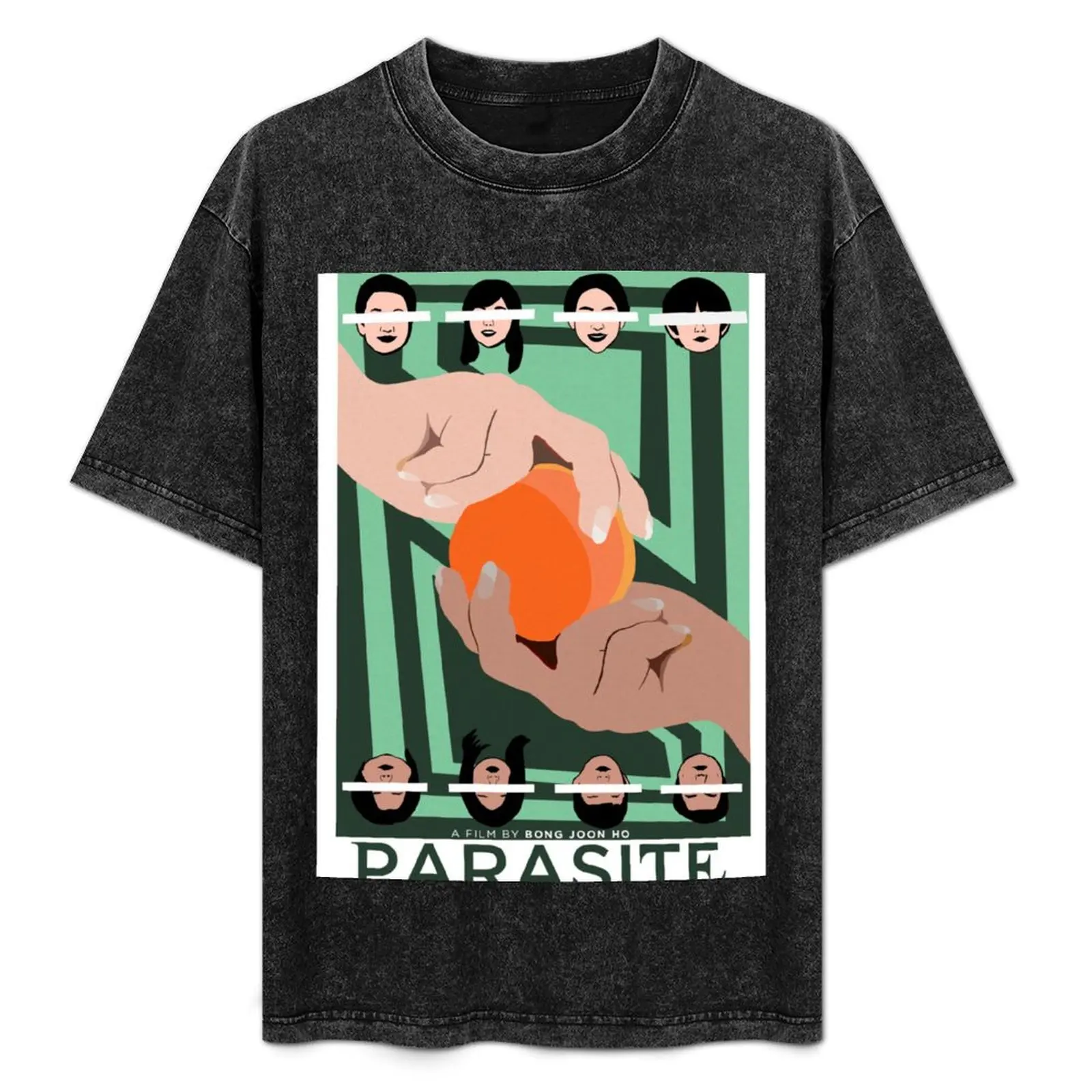 

Parasite Poster T-Shirt Simple Trendy Casual T-Shirt