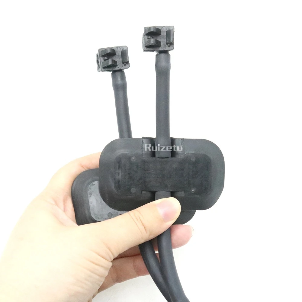 สําหรับเปอโยต์ 508 6438ET 9673401080   ด้านหน้าเครื่องยนต์ Hood เครื่องซักผ้ากระจกหน้ารถสเปรย์ทําความสะอาดหลอด Jet หัวฉีดปัดน้ําฝนกระจกหน้ารถ